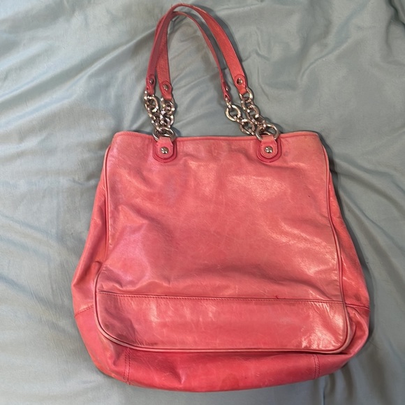 Coach purse - bag  / rose - dusty pink - Picture 3 of 11